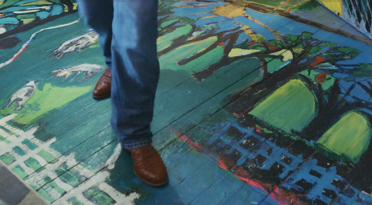 Walking on art
