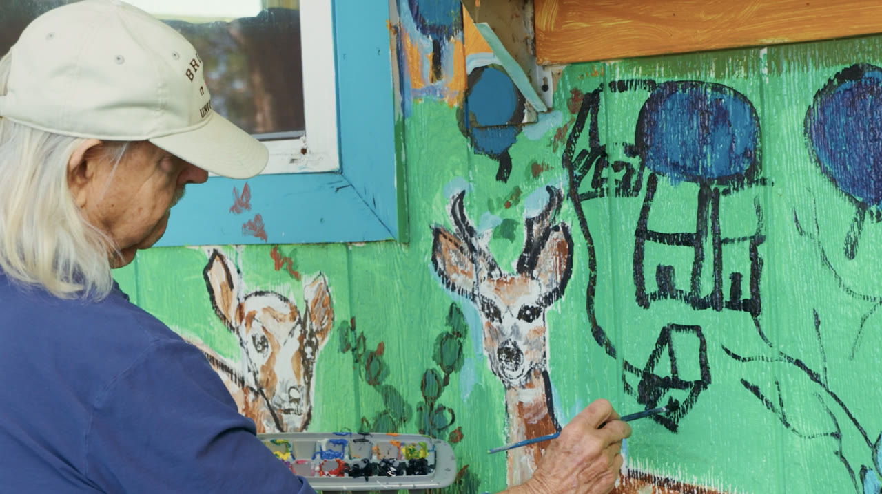 Painting the exterior